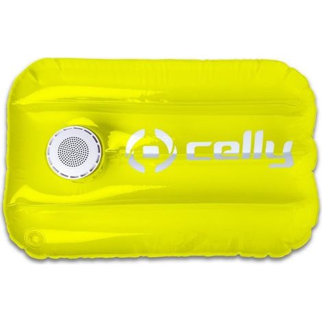 CELLY Poolpillow Altoparlante portatile monofonico, bianco, giallo 3 W (1/4)
