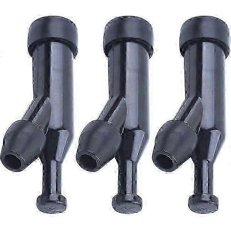 Jeu de 3 bougies d'allumage, compatible avec les modèles GX120, GX160, GX200, GX240, GX270, GX340 et GX390. Références : 30700-ZE1-013, 30700-ZE1-015 -cdsx (1/4)