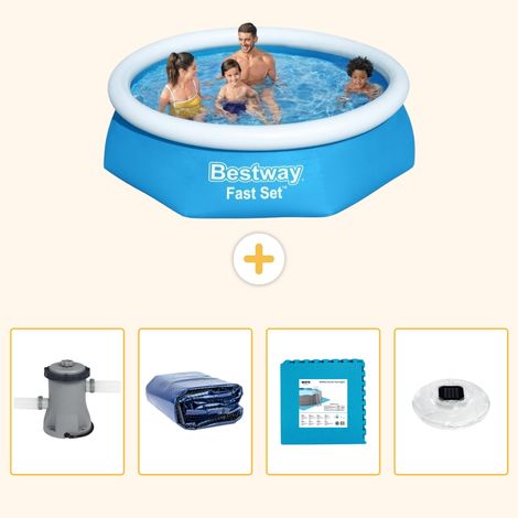 Bestway Bestway Fast Set Ronde - 244x61 cm - 5-pièces  S326 (1/5)