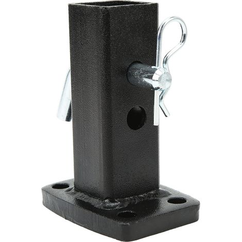 Attelage récepteur tube anticorrosion haute résistance surface plastique pulvérisée connexion stable camping caravane (1/5)
