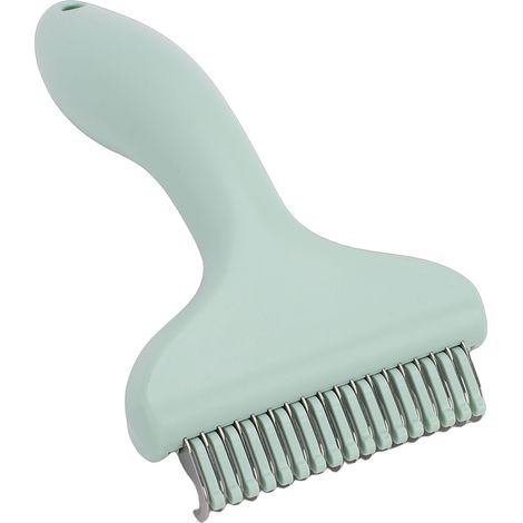Brosse toilettage animal râteau démêlant – Chiens chats sûr comb anti-nœuds réduit efficacement perte poils vert, animaux (1/5)