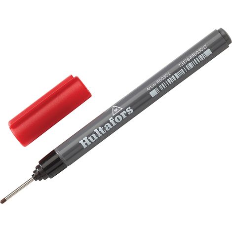 Hultafors Deep-Hole Marker Red (Model HUL650320) for Precise Marking in Deep Drilling and Industrial Applications
