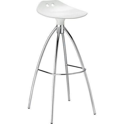 SGABELLO FROG H. 80 Bianco pieno (1/3)