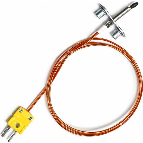 Sonde thermocouple KIT0422 pour barbecue à granulés Ironwood 650 885, capteur 0-800 °C, 18,5 × 10 × 1,8 cm, 50 g. – Livraison gratuite (1/5)