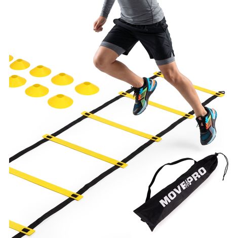 Agility Ladder 6m with Cones and Bag for Training (1/5)