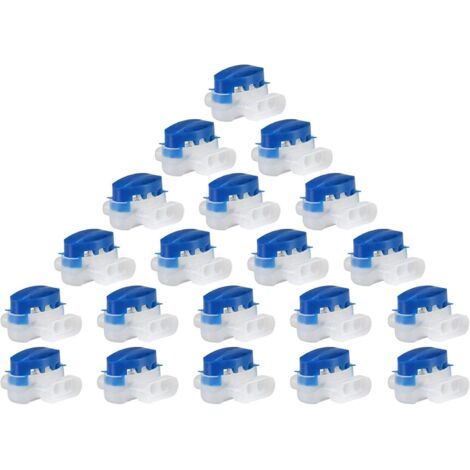 Packung mit 20 harzgefüllten Kabelverbindern, ideal für Garten- und Außenanwendungen sowie Mähroboter (1/5)