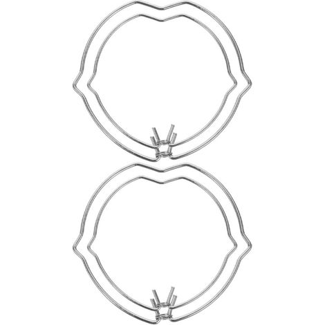 Clips à Ressort pour Éclairage Encastré 4 Pièces Argenté Acier Manganèse Spots et Luminaires Encastrés, Installation Facile, Pièces de Rechange, Usage Commercial et Résidentiel (1/5)