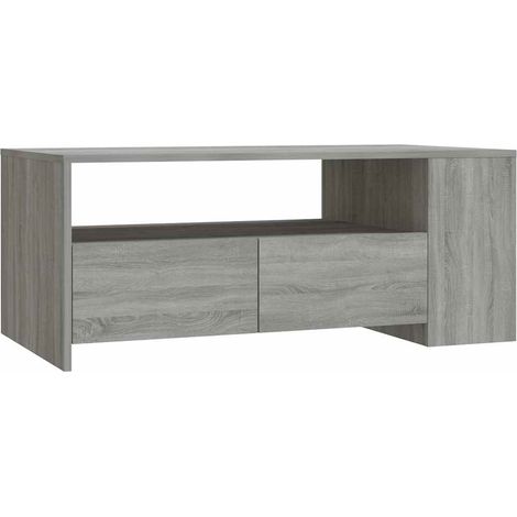 Maison Exclusive - Tavolino da Salotto Grigio Sonoma 102x55x42cm Legno Multistrato (1/5)