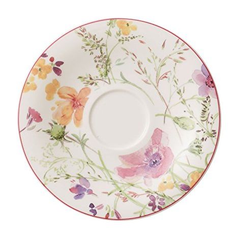 Villeroy & Boch Mariefleur Piattino Tazza Tè, Porcellana Premium, Basic, 16 x 16 x 2 cm (1/3)
