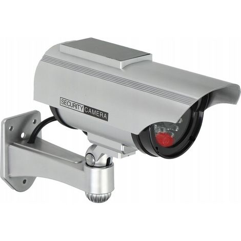 Telecamera di videosorveglianza fittizia con pannello solare - ON-CD-2/G