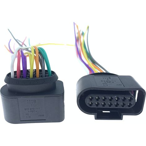 Compatible with Volkswagen 09G models: Sagitar, Magotan, Octavia, Lavida, Bora, gearbox, transmission plug, and wiring harness connector. (1/4)