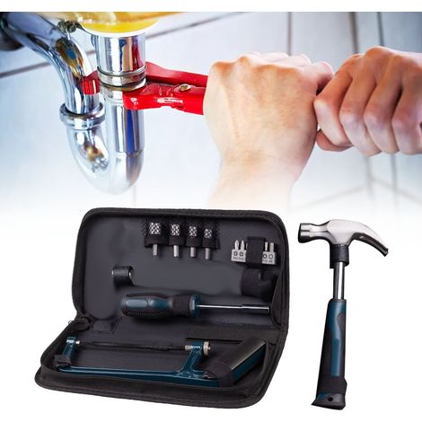 Coffret d'outils multifonctionnels Bosch Home, comprenant pinces et vis, 15 pièces (1/4)