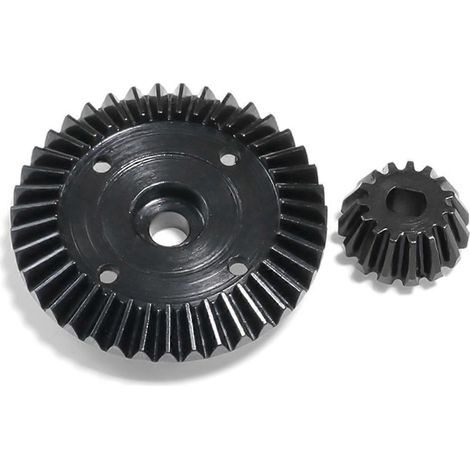 XV02 TT02 TT02B 45-Gauge Stahl-Hauptzahnradsatz Stahlzahnrad (D)--
