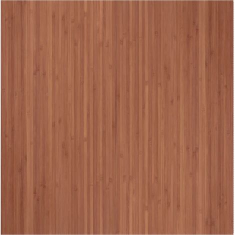 Tapis de sol,Tapis rectangulaire marron 100x100 cm bambou CFW337360 (1/5)