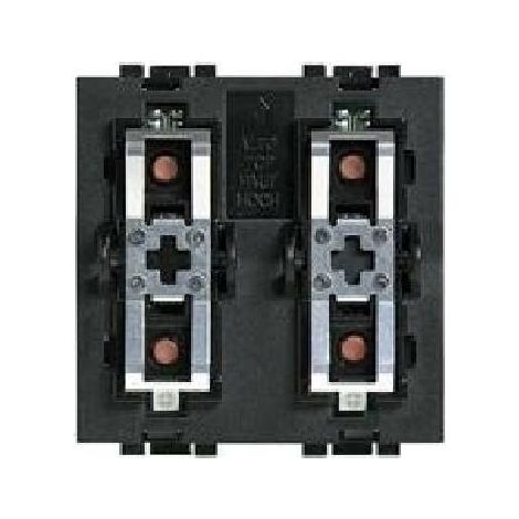 Commande 1 ou 2 fonctions lumière/volets Livinglight MyHOME BUS BTICINO L4652/2 (1/2)