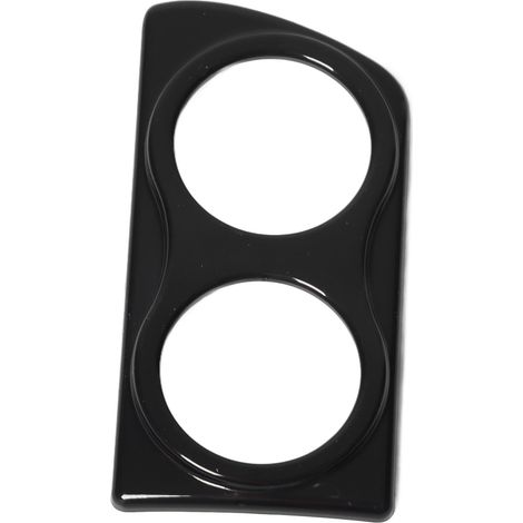 Coffret Support Double Compteur pour Ventilation Tableau de Bord, Jauge Noir Brillant, Remplacement Opel Astra H VXR MK5 Conduite à Droite (1/5)
