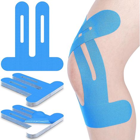 5pcs Genouillère antidérapante - Manchette de genou élastique pour la fitness, l'exercice, le soulagement des douleurs articulaires - Protection du genou confortable et durable (1/5)