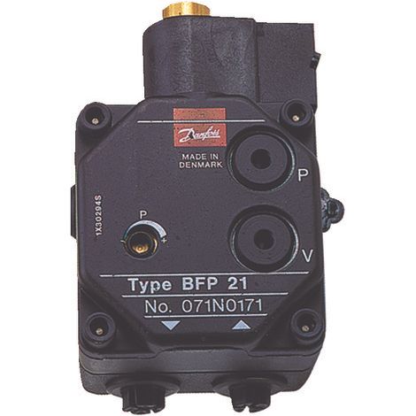 Pompe de brûleur fioul Bfp 21l 3-07145 no 170, gauche 42 l/h avec électrovanne - Danfoss