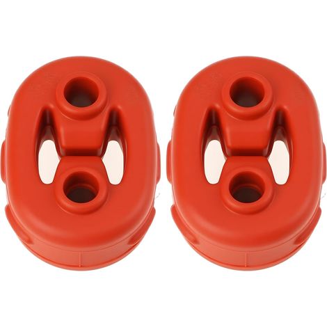 Lot de 2 Supports en Caoutchouc pour Silencieux D'échappement de Voiture 1K0253147E 1K0253147F 6937984RMP Compatible avec A3 (1/5)