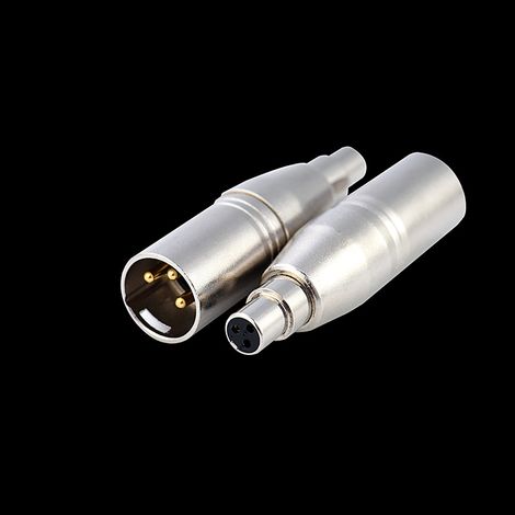Audio-Verlängerungskabel für Kameramikrofone, Mini-XLR-Buchse (3-polig) auf XLR-Stecker, mit Kupferkern (1/5)