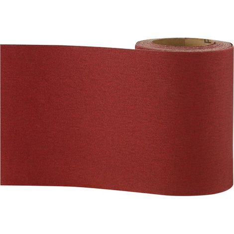 Bosch 2609256B83 - Carta rossa carta vetrata 115 millimetri x5m k 180, (1/4)