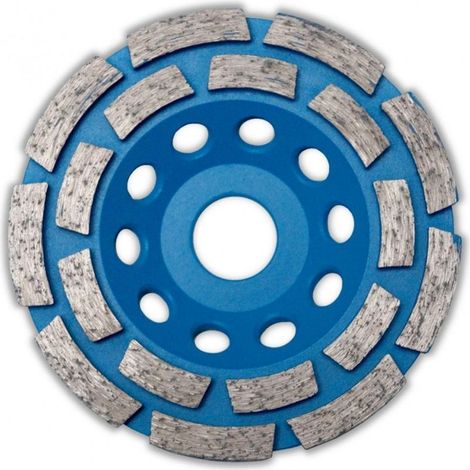 Plateau de surfaçage diamanté 125 x Al. 22,23 x Ht. 4,8 / 5 mm béton, matériaux de construction (1/5)