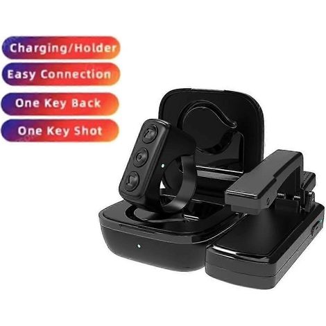 Remote Control Page Turner Ring for Kindle Paperwhite Oasis Kindle Kids BT E-Reader Controller Ring Camera Shutter