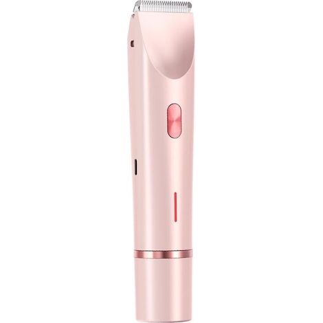 Épilateur Bikini Femme Bikini- Rasoir Électrique Double Tête, IPX7 Étanche, Rechargeable, Utilisation Sèche/Humide pour Corps, Visage & Zones Délicates (1/5)