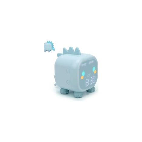 Digitaler Wecker fürs Kinderzimmer, niedliches Dinosaurier-Design - Crezuo
