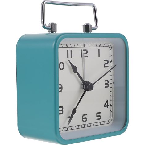 jojofuny Réveil Silencieux Carré pour Garçon et Filles Horloge de (1/5)