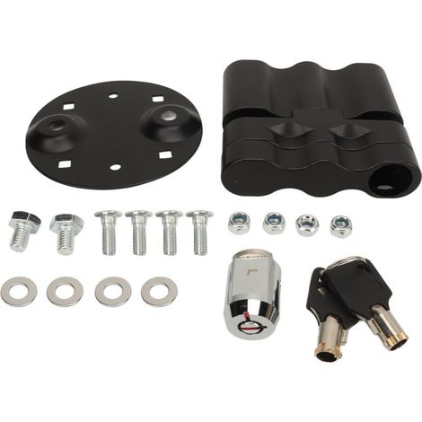 Sistema de montaje robusto para bidones RotopaX LOX-PM: compatible con combustible y agua, montaje seguro, aluminio anodizado.