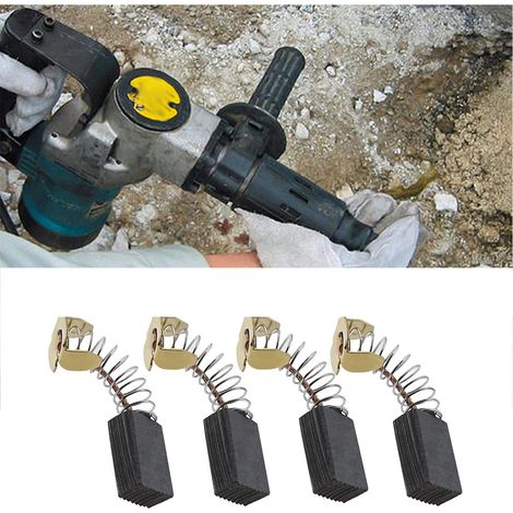 Lot de 20 balais de carbone pour meuleuse d'angle, marteau électrique, pic électrique, machine de découpe, polisseuse à balais de carbone, perceuse électrique et accessoires pour outils électriques. (1/5)