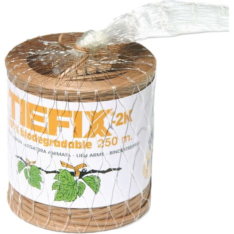 LACCETTO PER AGRICOLTURA IN FILO CARTONATO, ROCCHETTO CON RETE mt. 250