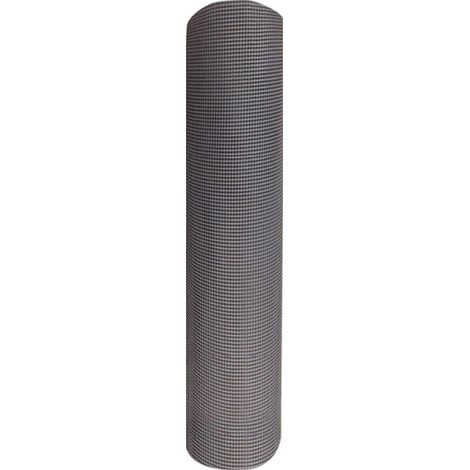 Moustiquaire 0,6X3 M 80% Fibre Verre / 20% PVC Protection Portes Et Fenetres Gris (1/4)