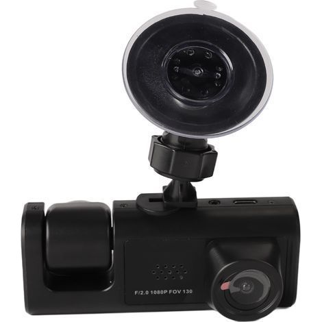 1080p-HD-Dashcam, Weitwinkel, Dreifach-Fahrrekorder für Autos (1/5)