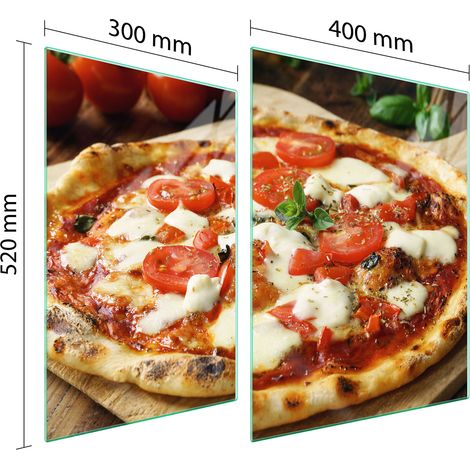 GLAS-SCHUTZPLATTE FÜR HERD 70x52 PIZZA (1/5)
