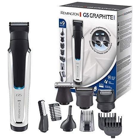Remington GRAPHITE SERIES G5 rasoio da uomo Nero, Argento (1/5)
