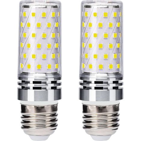 Packung mit 2 E27 LED-Lampen, Maiskolbenform, 12 W, entspricht einer 100-W-Halogenlampe. (1/5)
