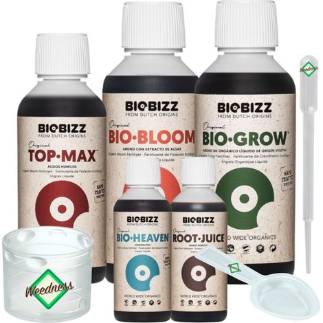 BioBizz Set Big 5 teilig Bio Dünger Starterset Komplettset Pflanzenpflege (1/5)