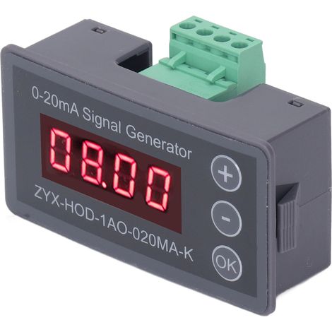 Générateur de signal de courant 0‑20 mA 1 canal avec affichage numérique pour tests (1/5)
