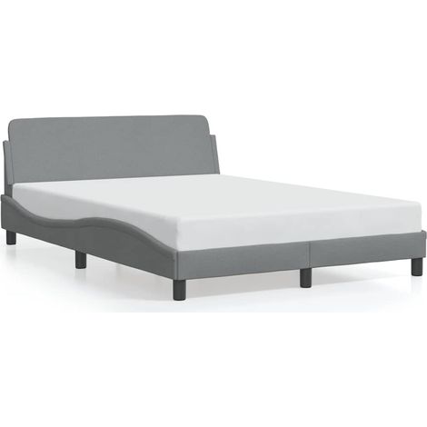 Maison Exclusive - Giroletto Dover Grigio Chiaro 120x200 cm Tessuto (1/5)