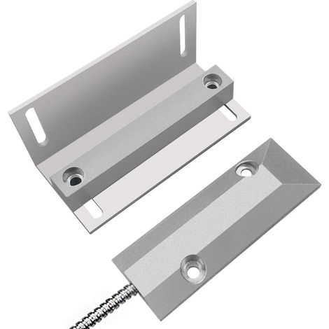 Contacts magnétiques d'alarme pour capteur d'interrupteur de Porte de Garage de volet Roulant NC avec Support en L (1/5)