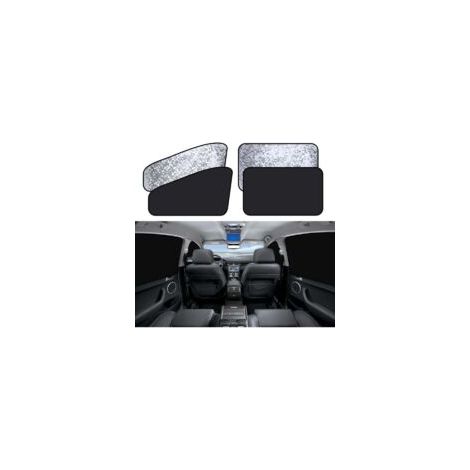 Auto-Sonnenschutz – Auto-Vorhang zum Schutz vor UV-Strahlung und Hitze, magnetisch, für Seitenfenster, 4 Stück