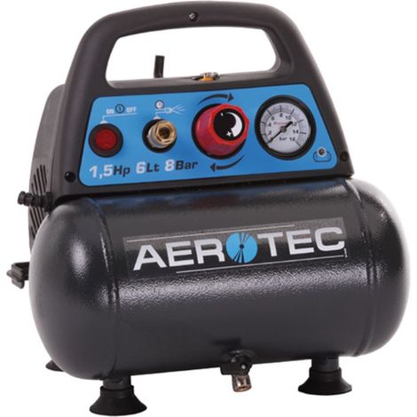 AEROTEC Compresor Airliner 6 200l/min 8bar 1,1 kW 230 V,50 Hz 6l - 200664 (1/4)