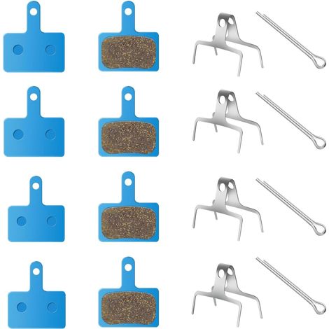 Lot de 4 Plaquettes de frein, Semi-métallique, Haute performance, Faible bruit, Pour Deore TRP Tektro (1/5)