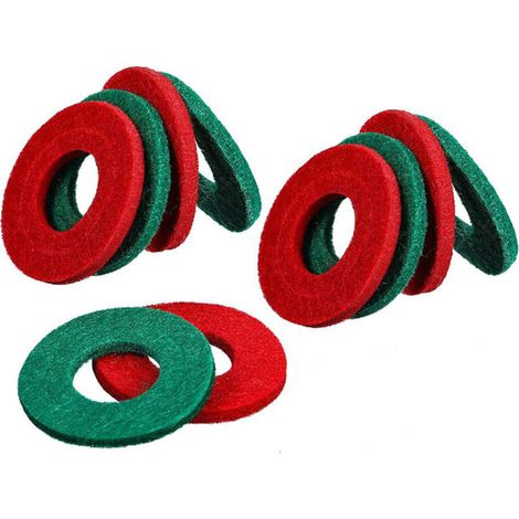 10 protections rouges et vertes pour bornes de batterie, protections anti-fuites pour batteries au plomb-acide (10 pièces par paquet) (1/5)