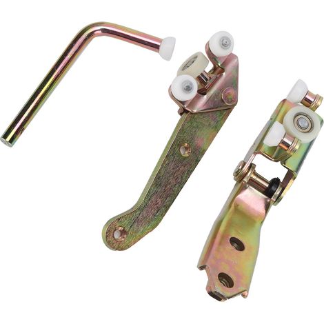Trois rails de guidage à rouleaux pour porte coulissante 701843406B, adaptés aux modèles T4 Transporter/Multivan à conduite à gauche. (1/5)