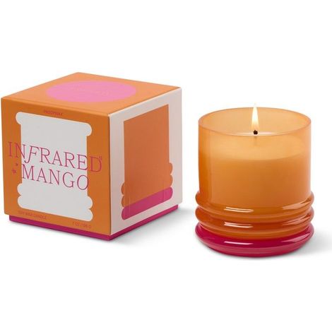 Candela in Vetro Stacked 198g Arancione e Rosa Caldo Mango Paddywax