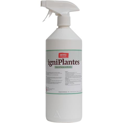 IGNI PLANTES 1 L – Ignifugeant plantes artificielles, réaction au feu classée M1 – fibres polyester et polypropylène – PV LNE P258195-DEC/8 (1/3)