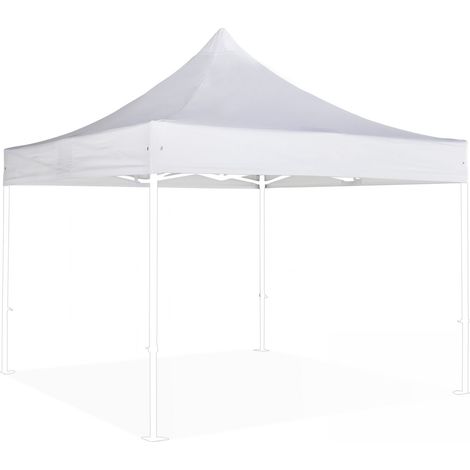 Mob Event Pro – Toit de tente pliante 4x4 m – Bâche polyester 520 g/m² – Traitement anti feu M2 – Anti UV pour usage professionnel (1/5)